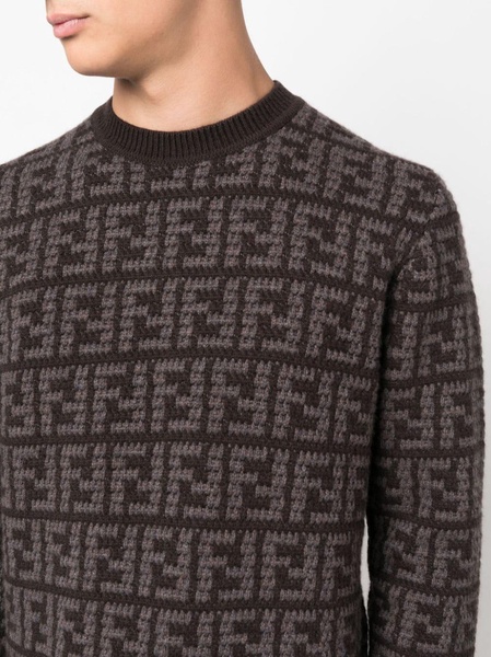 FF-motif cashmere jumper 