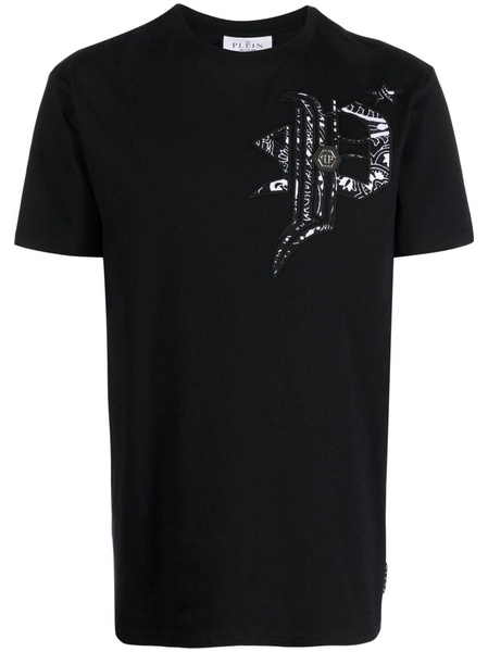 graphic-print short-sleeved T-shirt