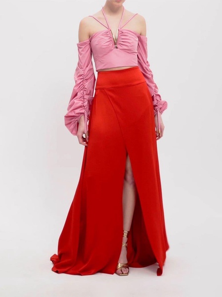 Pinar high-waist maxi skirt