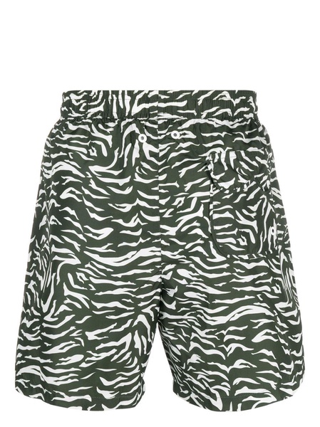 all-over print swim shorts