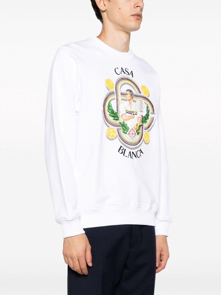 Le Joueur organic cotton sweatshirt