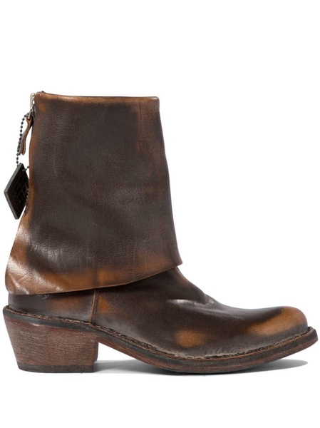 Dallas leather ankle boots