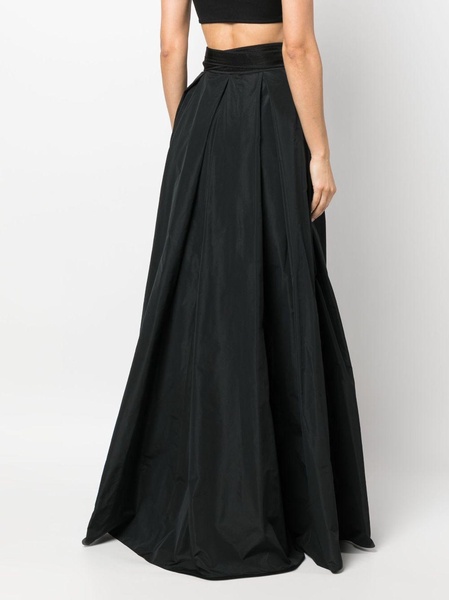 Nocepesca pleated maxi skirt