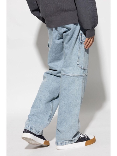 panelled jeans