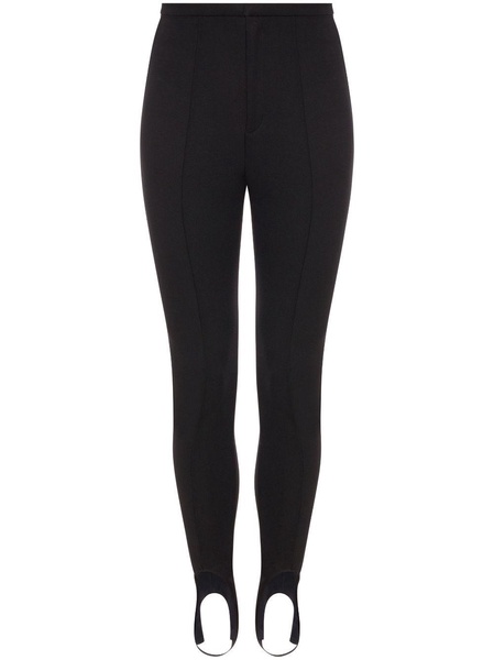 raised-seam high-waist leggings