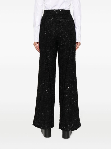 tweed tailored trousers