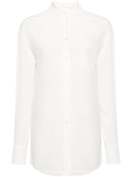 crepe de chine silk shirt