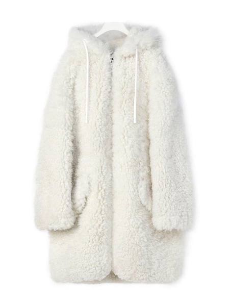 shearling parka coat