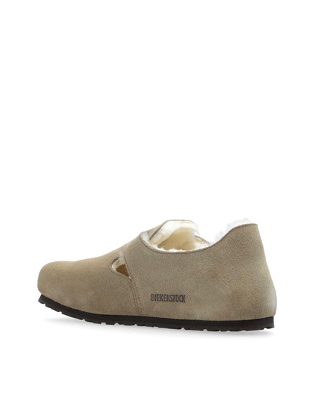 London shearling loafers