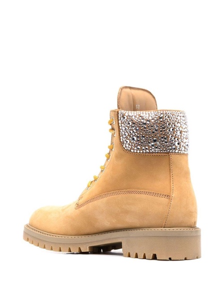 The Hunter crystal embellished ankle boots