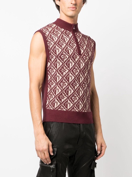 Moon Diamant knit vest