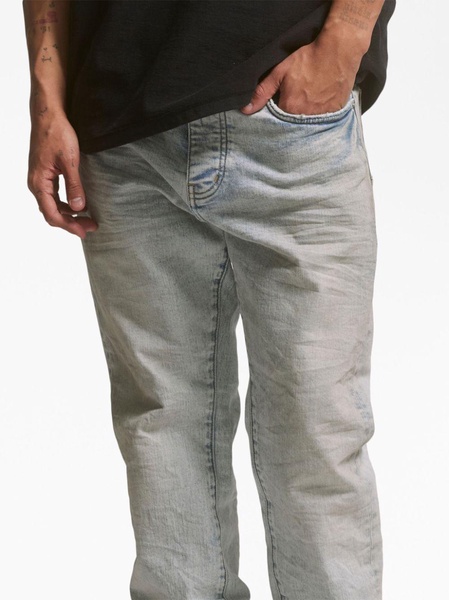 mid-rise slim jeans