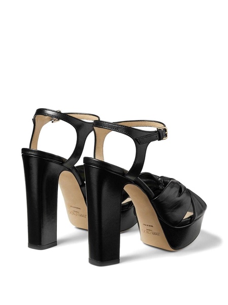 Heloise 120mm leather sandals