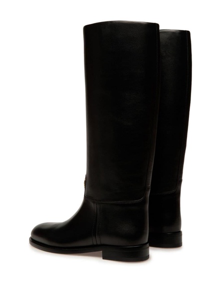 Hollie knee-high leather boots