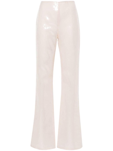 sequin-embellished palazzo trousers