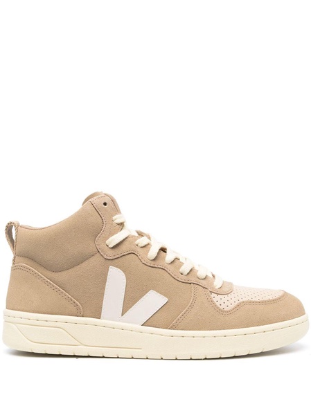 Minotaur suede high-top sneakers