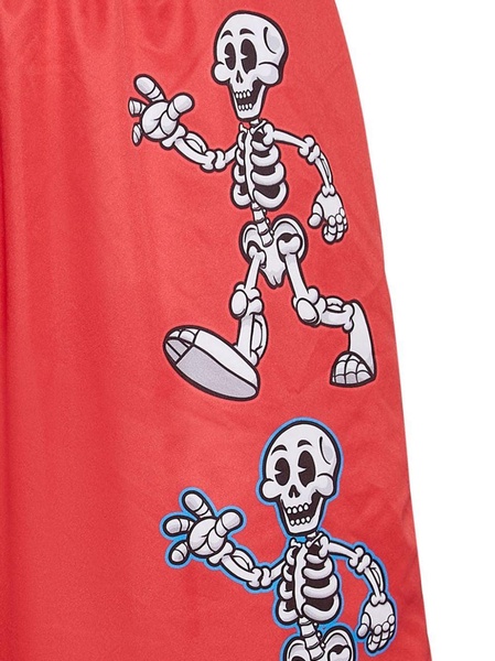 skeleton-print swim shorts