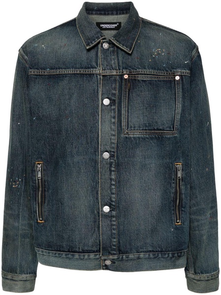 embroidered denim jacket