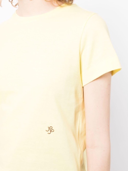 cropped short-sleeve T-shirt