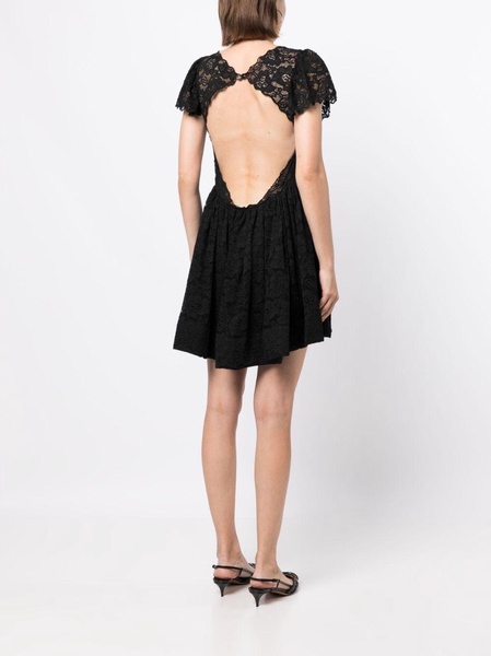 Marguerite lace mini dress