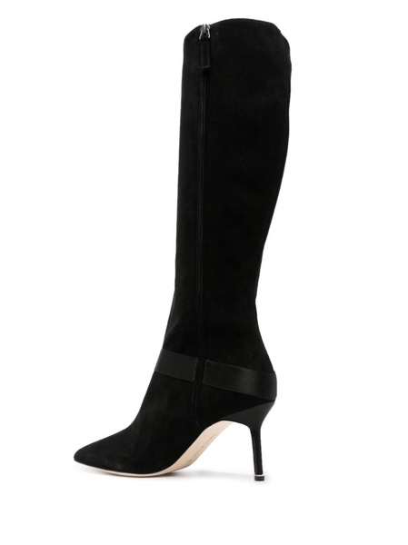 Pliniahi 70mm pointed-toe knee boots