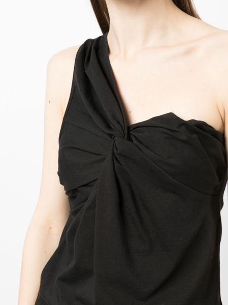 twisted one-shoulder vest top