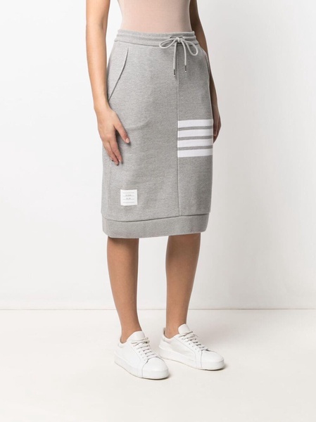 four-bar midi skirt