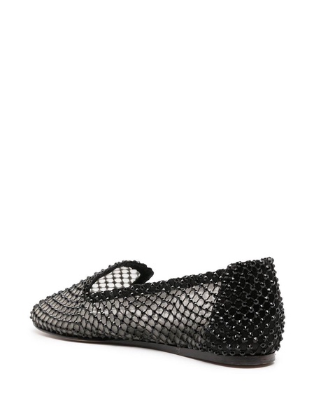 Gilda rhinestone-embellished ballerina shoes