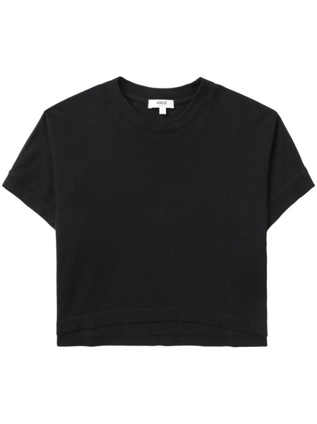 cropped cotton T-shirt