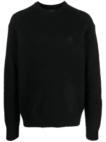 crew-neck merino-wool jumper