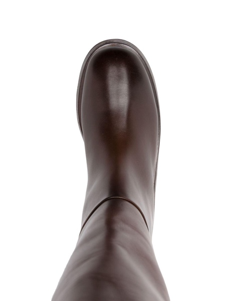 Fondello 65mm leather boots