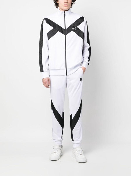 colour-block jogging tracksuit