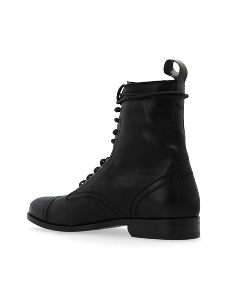 ankle leather boots