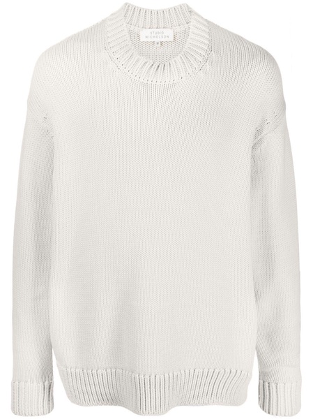 Aire ribbed-knit cotton blend jumper