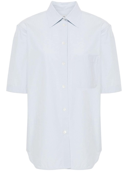 short-sleeve poplin shirt