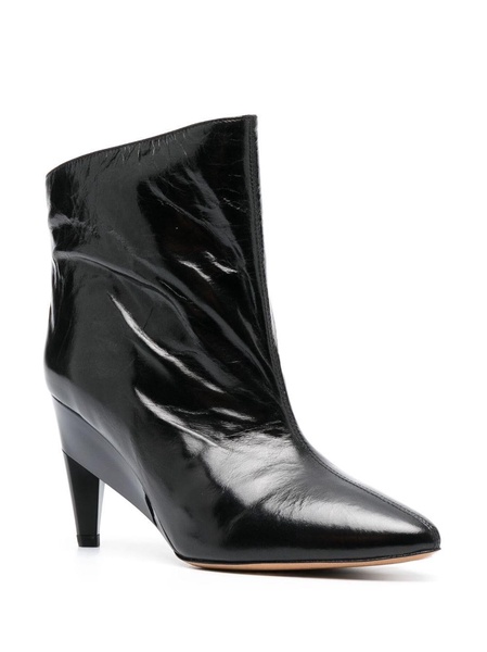 Dylvee 80mm pointed-toe boots