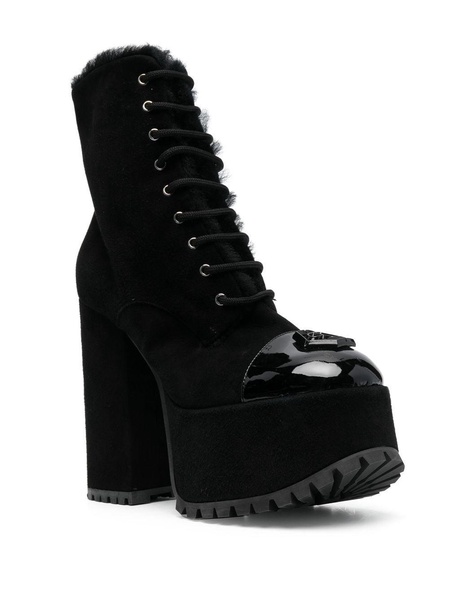 Hexagon platform 130mm platform boots