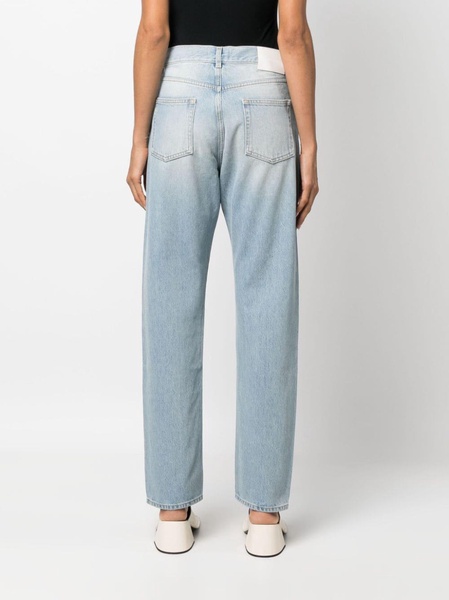 Wular high-rise straight-leg jeans