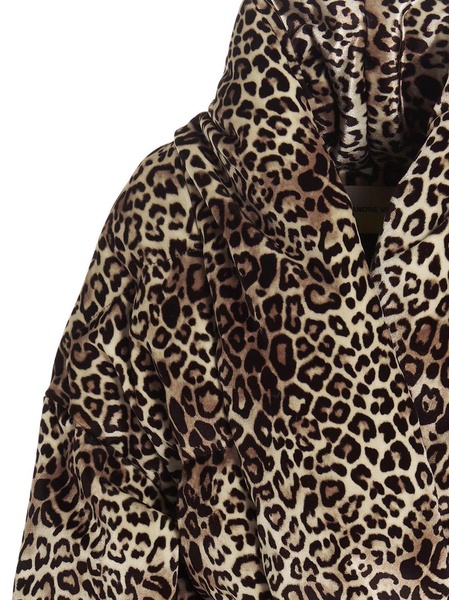 'leopard' Down Jacket