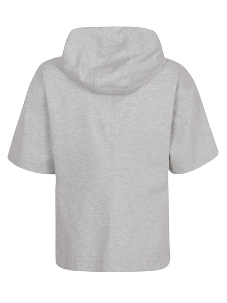 Short-sleeved Zip Hoodie