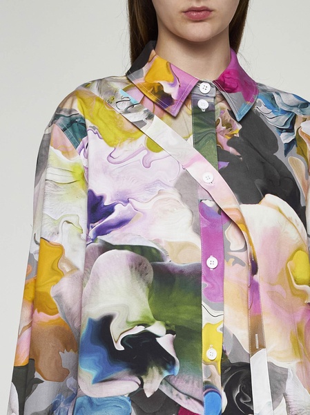 Martina Print Cotton Shirt