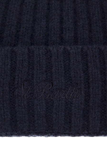 Wool Hat With Embroidery MC2 Saint Barth