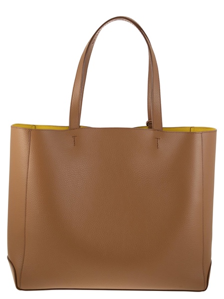 Tod's Logo Embossed Medium Tote Bag