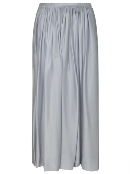 Straight Waist Long-length Skirt