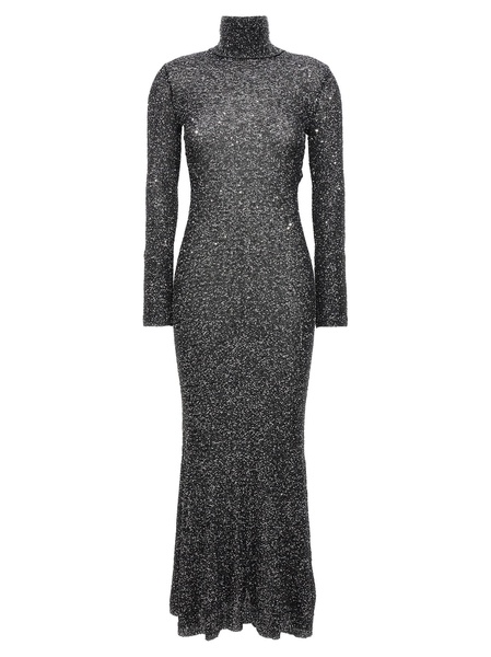 Sequin Maxi Dress Dresses Black