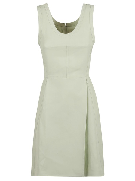 Jil Sander Sleeveless A-Line Zipped Mini Dress