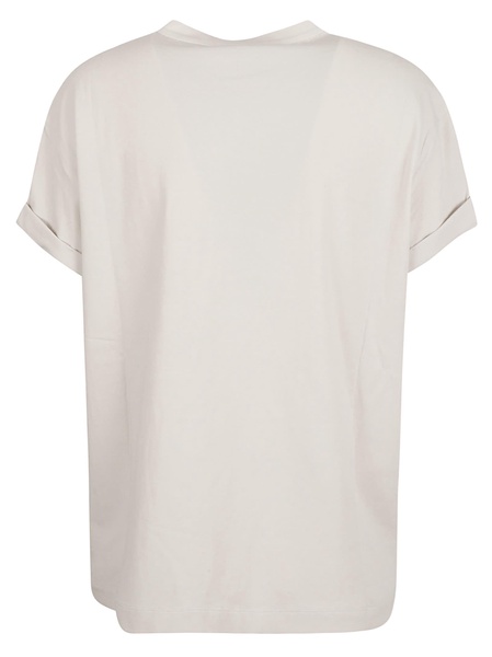 Patched Pocket Plain T-shirt