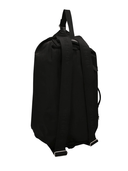 Logo Backpack Backpacks Black