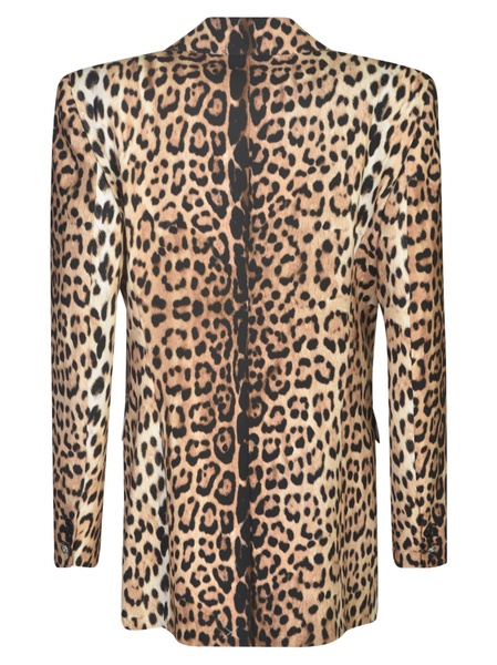 Animal Print Blazer