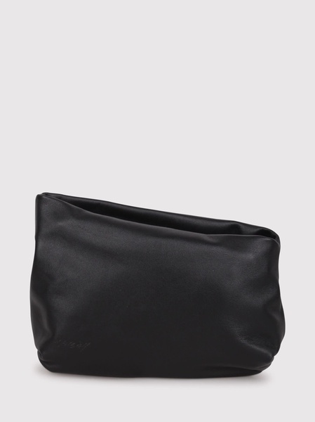 Marsell Asymmetric Suede Shoulder Bag